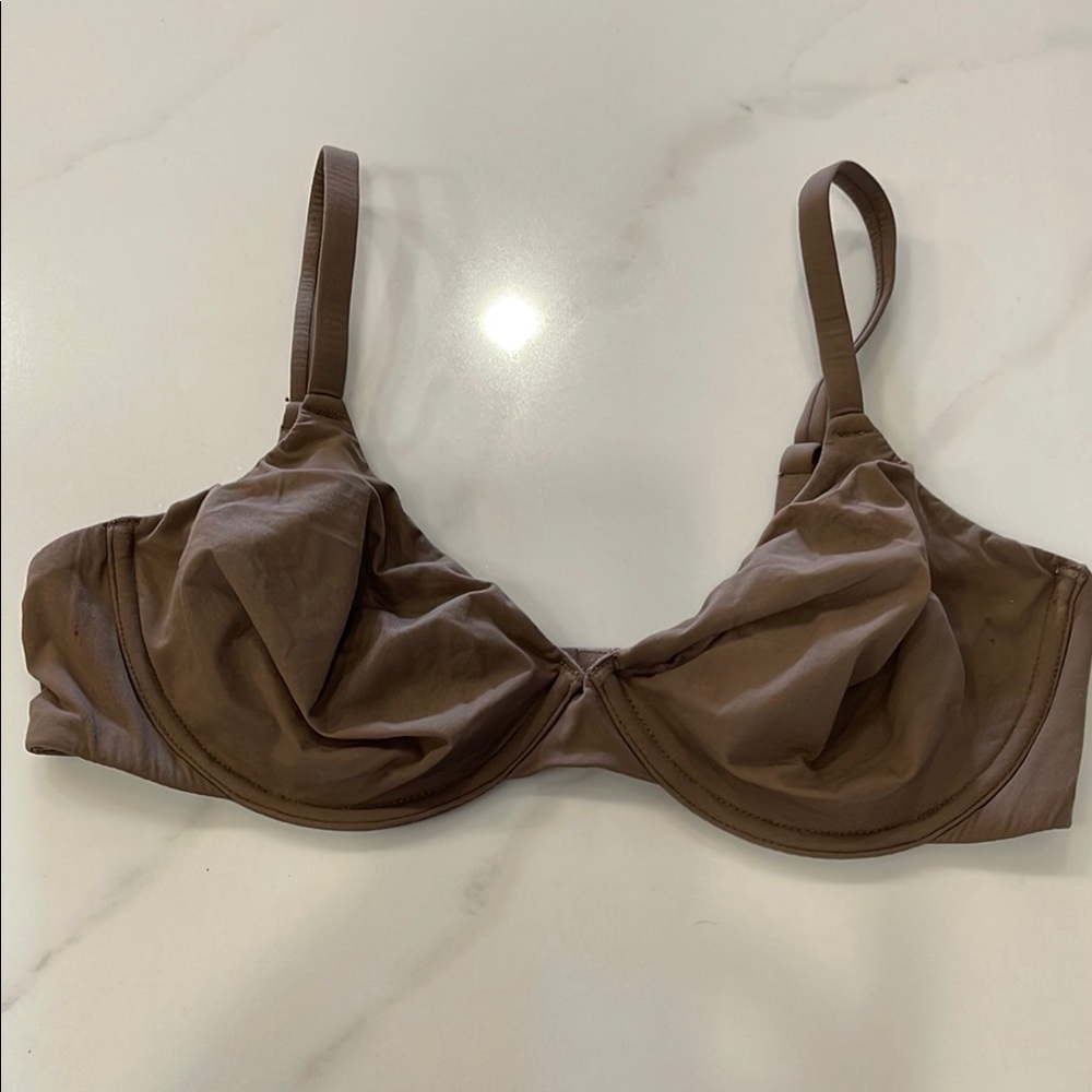SKIMS Brown Bra
